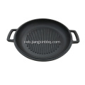 Pre-seasoned Round Cast Iron Pan